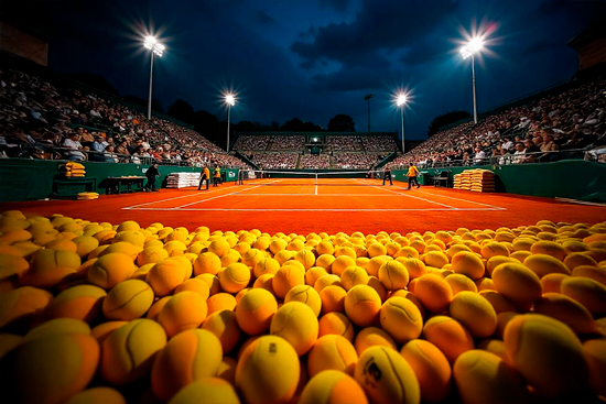 “Deme 70 mil pelotas y toneladas de arcilla, por favor”. El arte de abastecer Roland Garros