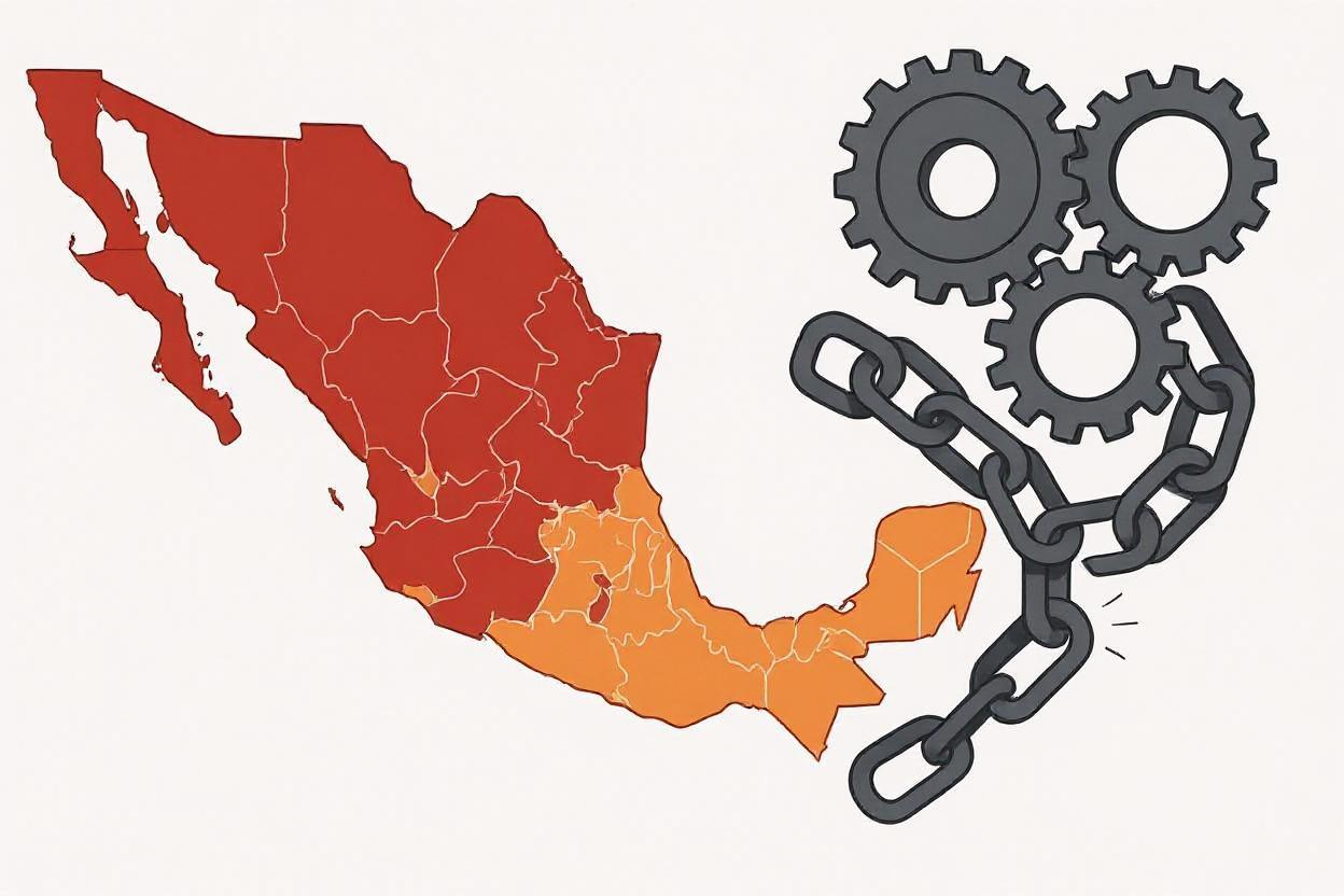 Abastecimiento en peligro. México encabeza la lista de riesgo global en Supply Chain
