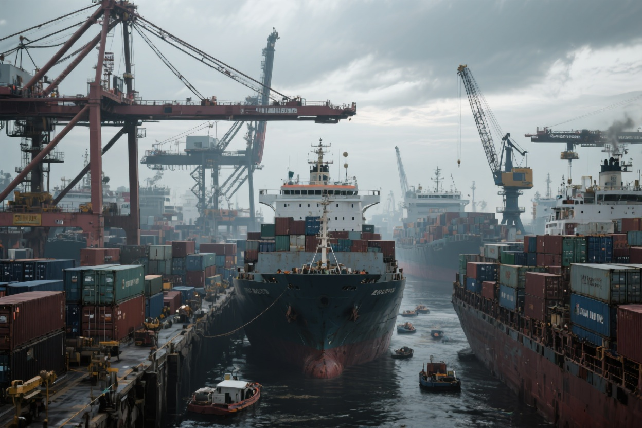 Apenas la mitad de los barcos llegan a tiempo: gremios navieros advierten que no hay un fin próximo para el atasco global de transporte marítimo