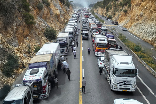 Alto tráfico, aumentos de costos e inseguridad. Los problemas logísticos en Lima se toman la carretera