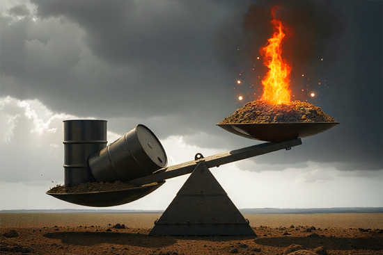 El petróleo estaría sufriendo su caída más significativa desde el 2009