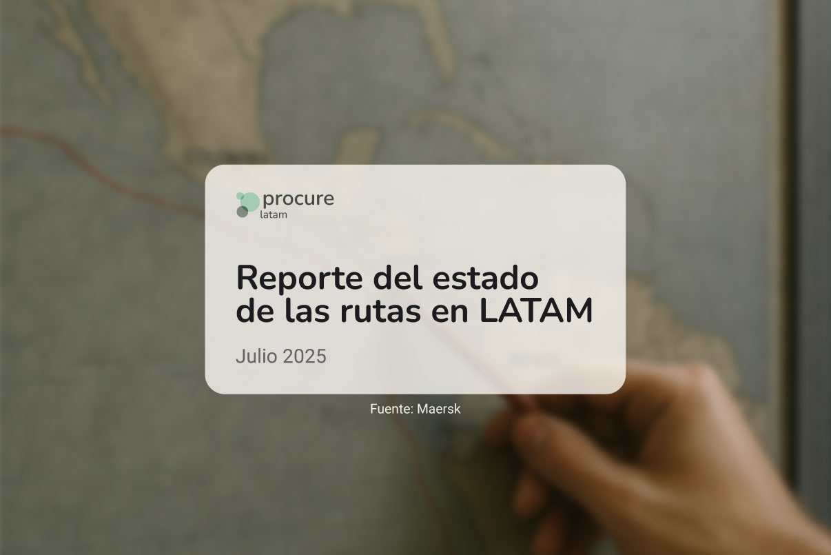 Reporte del estado de las rutas en LATAM a julio de 2025