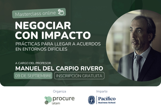 Negociar con Impacto: técnicas para resolver conflictos y tratar interlocutores difíciles en compras