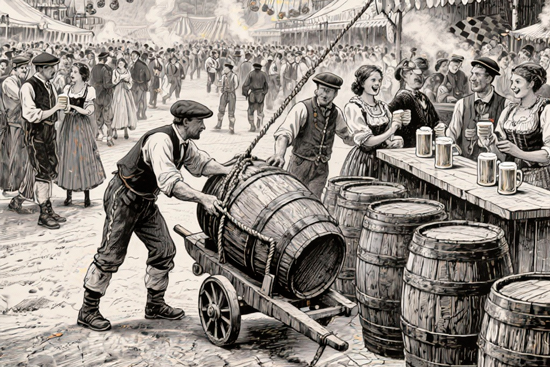 ¡Se casa el rey, sirvan 7 millones de litros de cerveza! Así es la logística del Oktoberfest