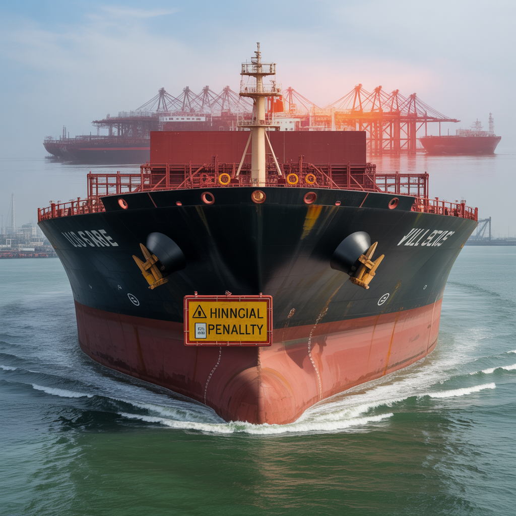 China impone gravámenes portuarios que afectan al 17% de la flota tanquera global