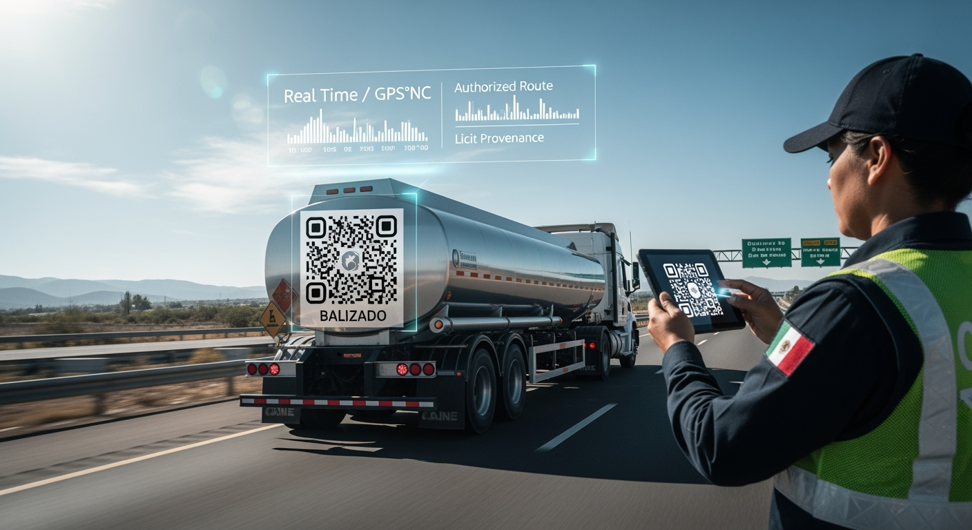 Códigos QR, multas millonarias y licencias revocadas: las nuevas reglas para la trazabilidad del transporte de combustible en México