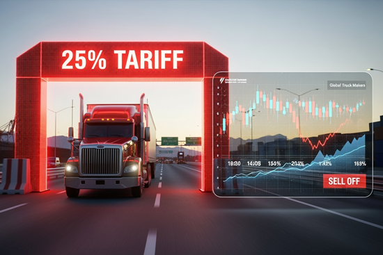 El nuevo arancel a camiones pesados amenaza a la logística mexicana