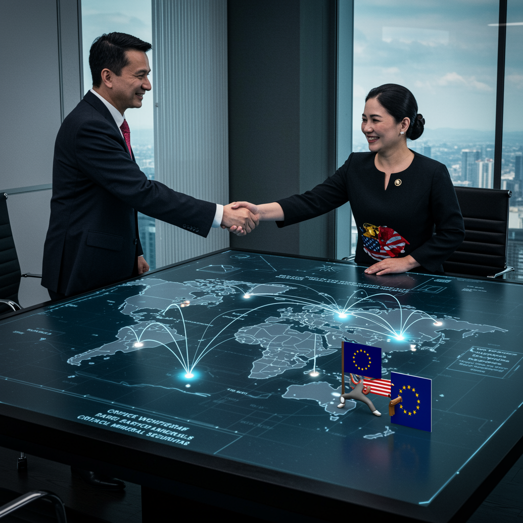 La nueva logística de la minería global ante la escasez crítica de tierras raras