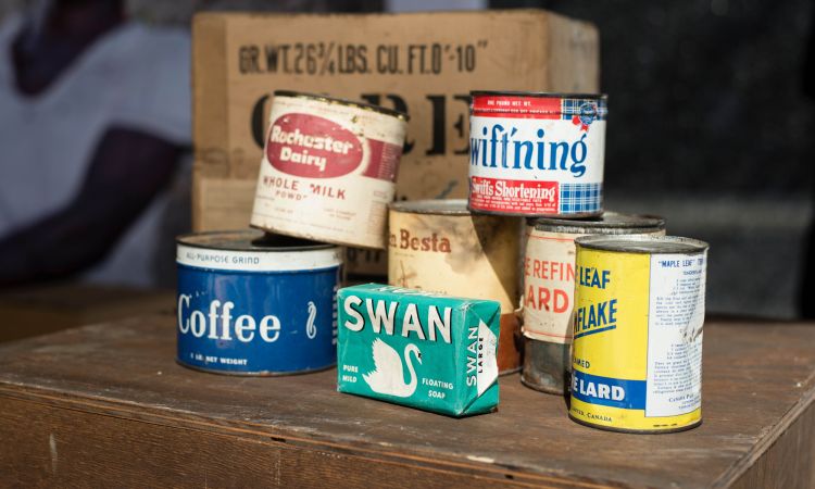 Paquete de ayuda humanitaria.