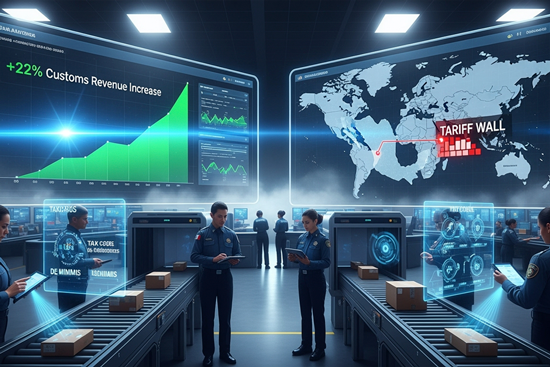 Recaudación de aduanas en México crece un 22% tras nuevos aranceles y tarifas a “minimis”