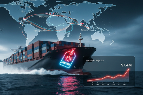 Sanciones de Estados Unidos a buques chinos desestabilizan el comercio marítimo global