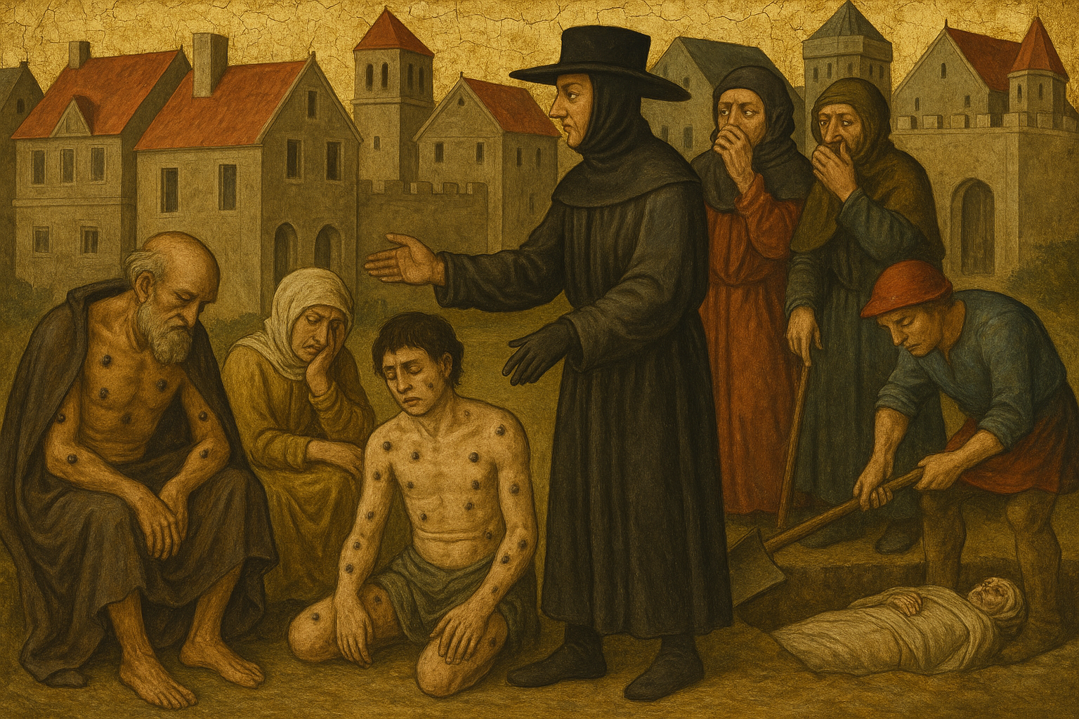 Cuando el suministro se corta: así fue vivir sin abastecimiento durante la Peste Negra