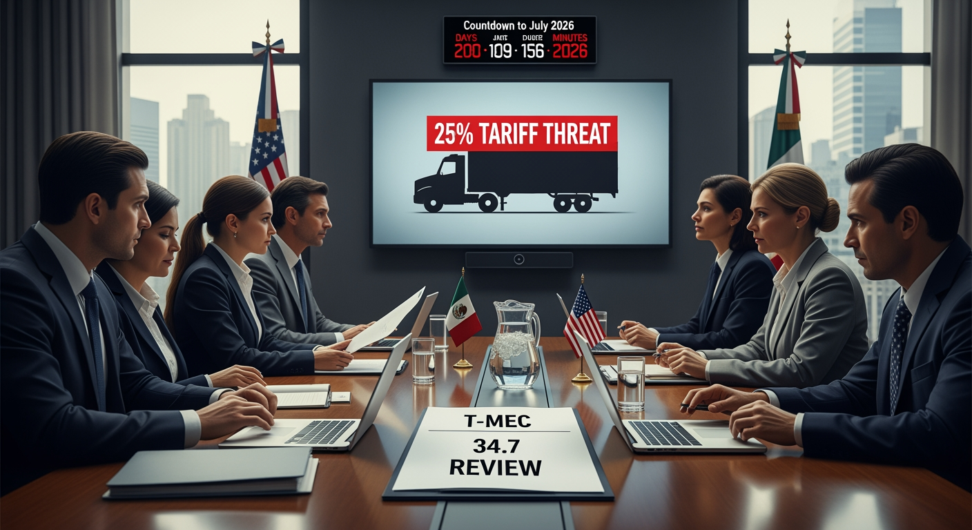 México vive momentos decisivos para sus relaciones con EE. UU. ante la revisión del T-MEC