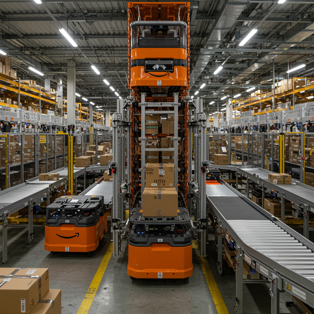 Del garage a los 500,000 robots. La historia de Amazon, su logística y procesos