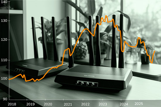 Infraestructura de redes: señales de internet y nuevos precios