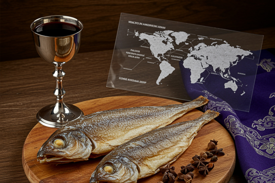 De la sal en el bacalao al vino geopolítico: una historia del suministro de la Cuaresma