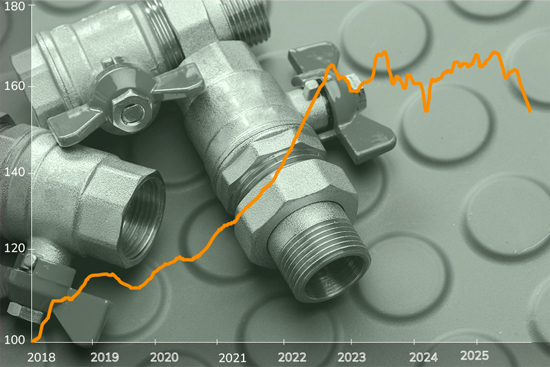 Llaves y válvulas industriales: una operación que siente la presión