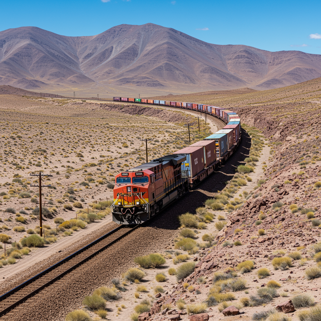 ¿Trenes por la cordillera? Planean nuevo corredor bioceánico entre Chile y Argentina