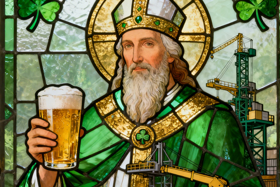 13 millones de cervezas y un río teñido de verde. La historia y la logística del Día de San Patricio