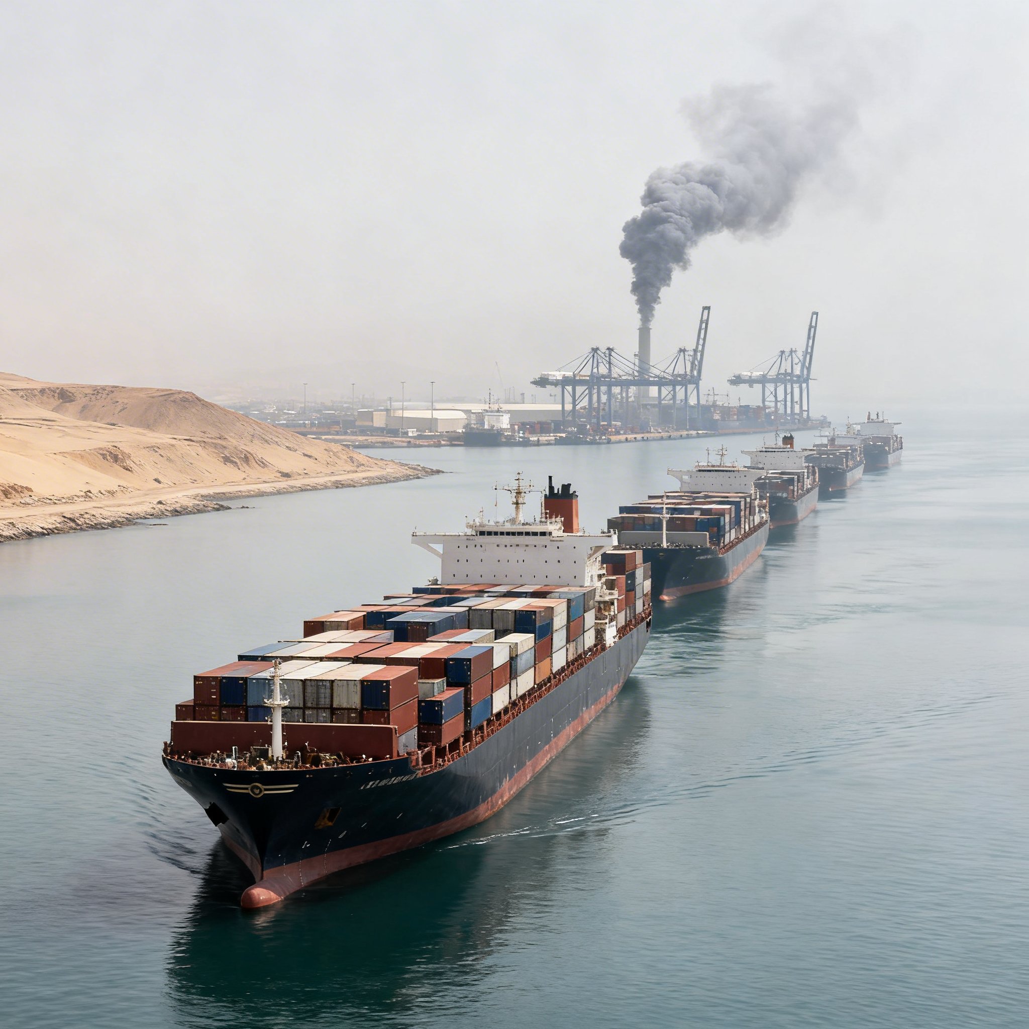 Crisis en Medio Oriente: la guerra provoca disrupciones logísticas y alza de costos en el transporte de contenedores