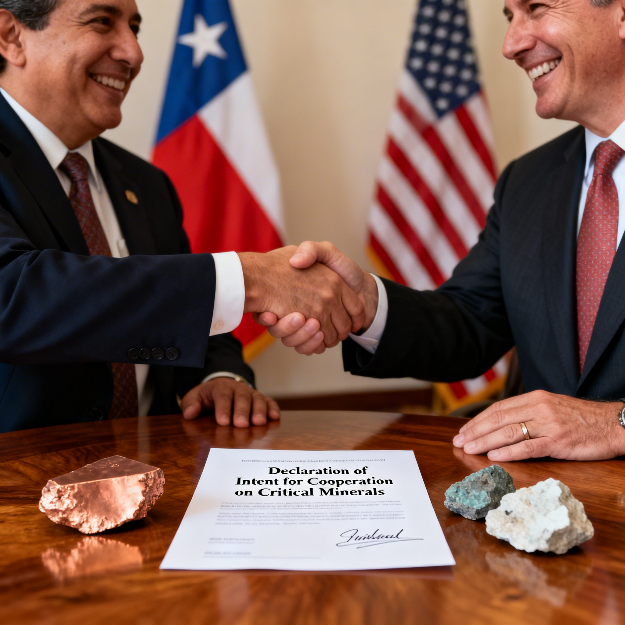 La nueva relación de Chile y EE. UU. en torno a los minerales críticos y tierras raras
