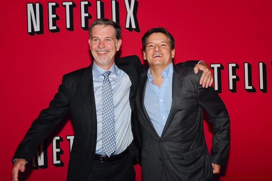 Reed Gasting y Marc Randpolh crearon Netflix en 1997. Foto: Founderoo.