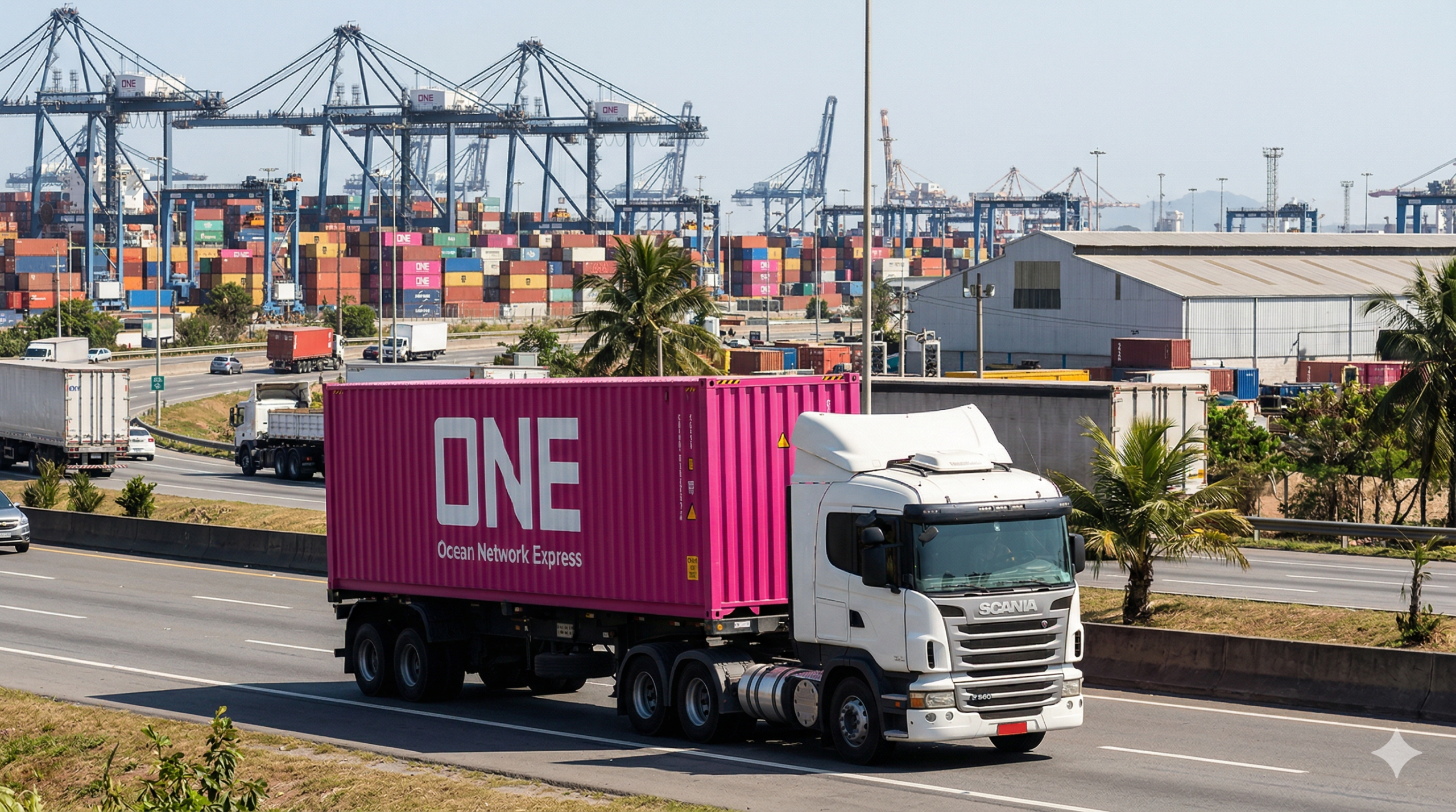 ONE aplicará recargo por combustible al transporte terrestre en Latinoamérica ante crisis energética