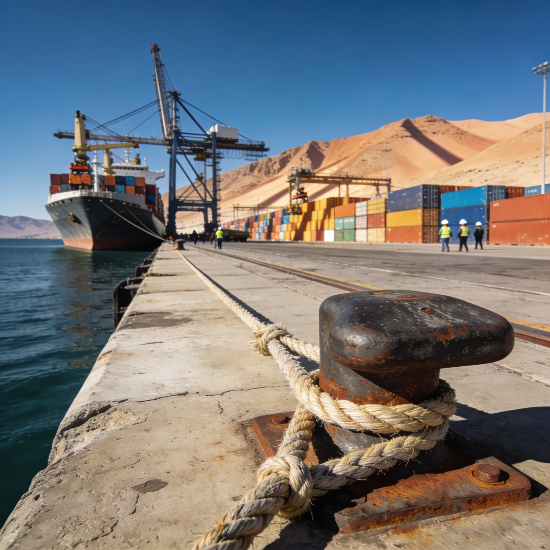 Evergreen suma nueva conexión marítima entre el norte de Chile y Perú