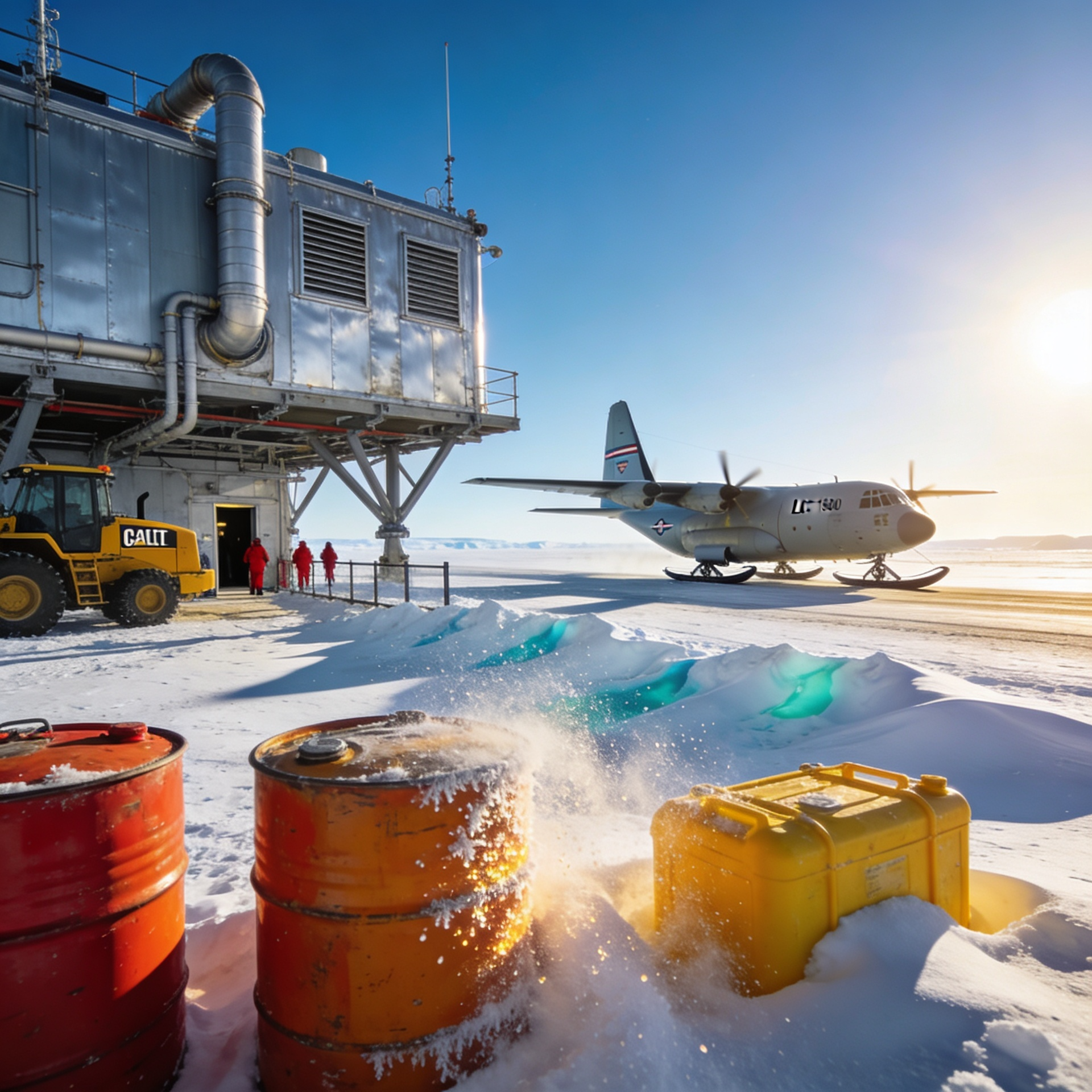 Deep Freeze: la operación que mantiene con vida a la base antártica más austral del planeta