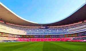 El Estadio Azteca, ahora llamado Banorte, albergará el primer partido del mundial (México - Sudáfrica) y al canje masivo auspiciado por Panini el 12 de julio.