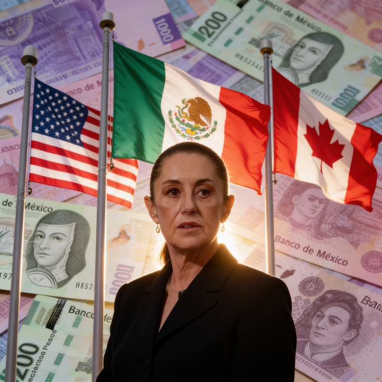 Peso mexicano cae tras decisión de EE.UU. de no prorrogar el T-MEC