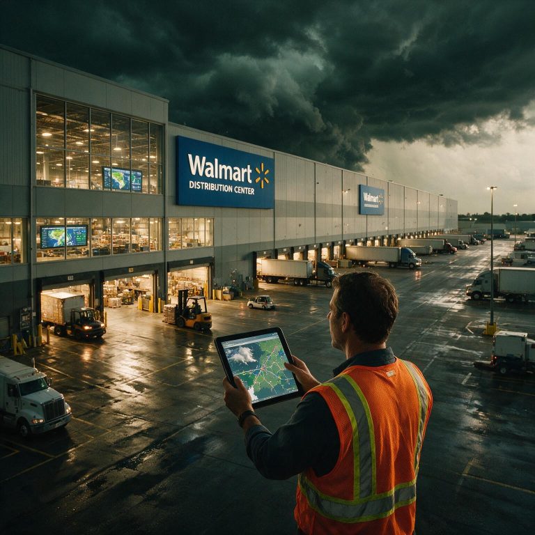 Cómo Walmart utiliza IA para anticipar interrupciones climáticas en su cadena de suministro