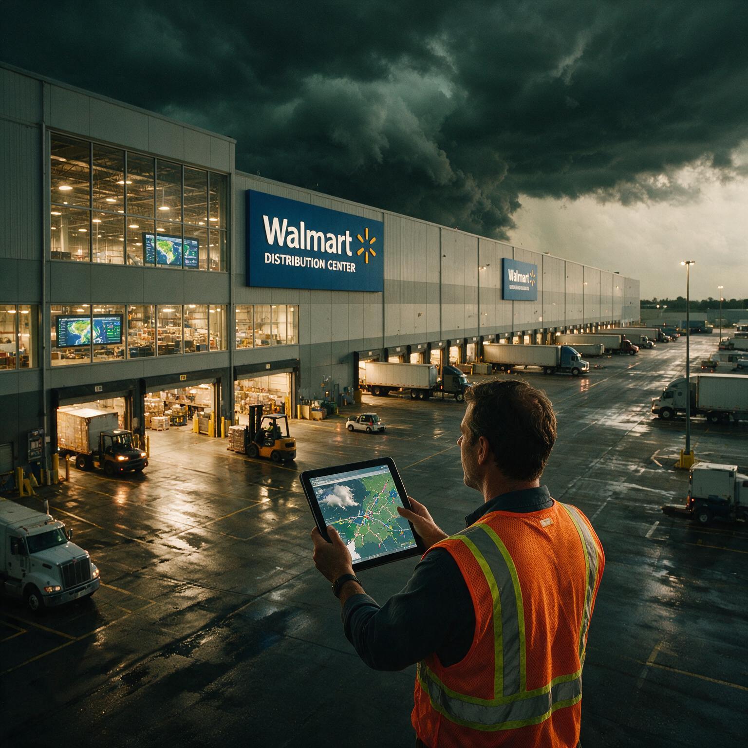 Cómo Walmart utiliza IA para anticipar interrupciones climáticas en su cadena de suministro