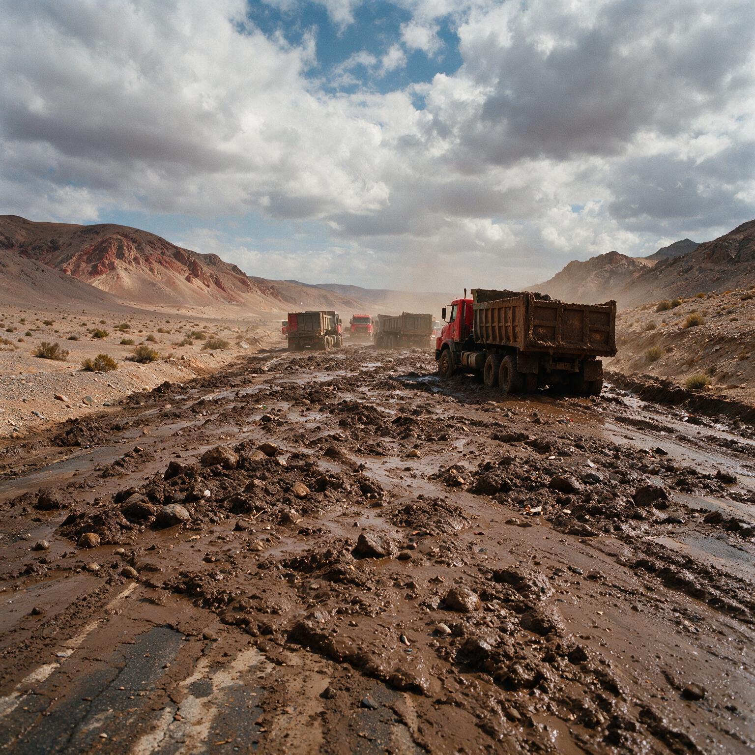 Cuando la lluvia detiene las rutas: el riesgo logístico que enfrenta Antofagasta