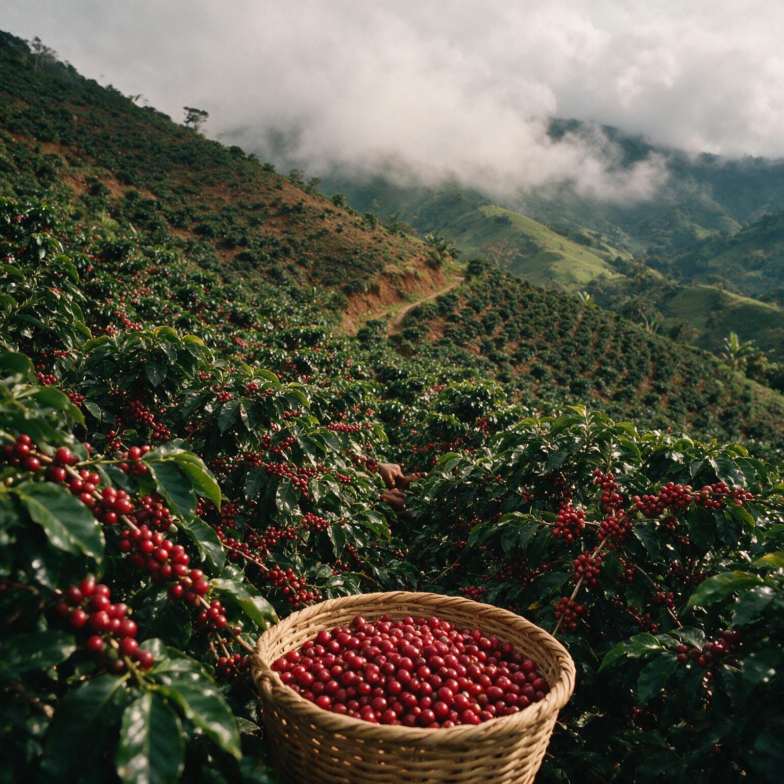 Terremoto paraliza la exportación de café colombiano
