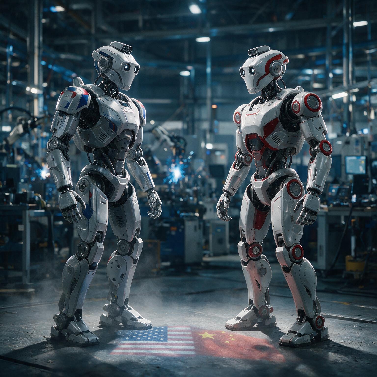 La nueva guerra fría entre EE. UU. y China podría ser en torno a los robots humanoides