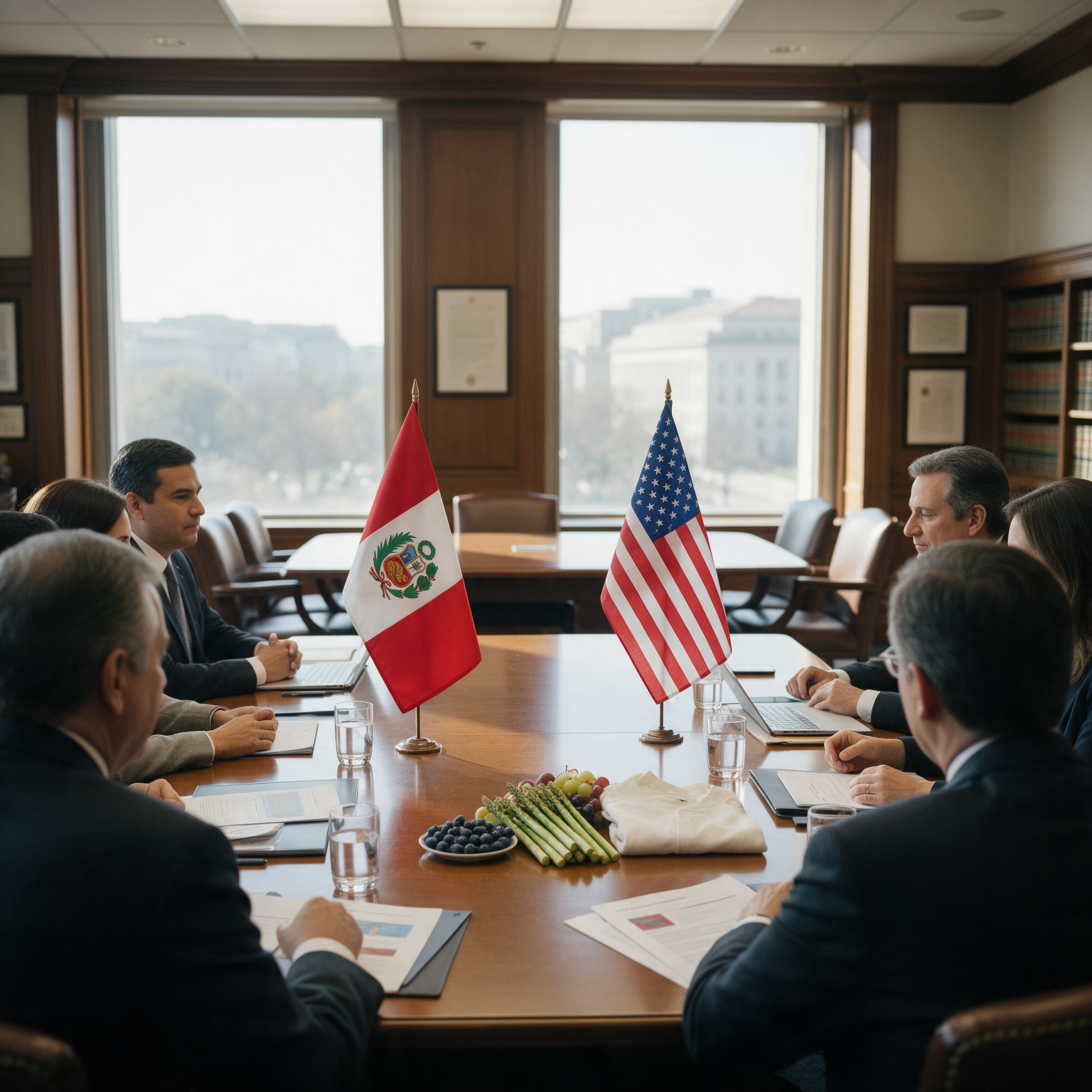Gobierno negocia en Washington el arancel a productos peruanos