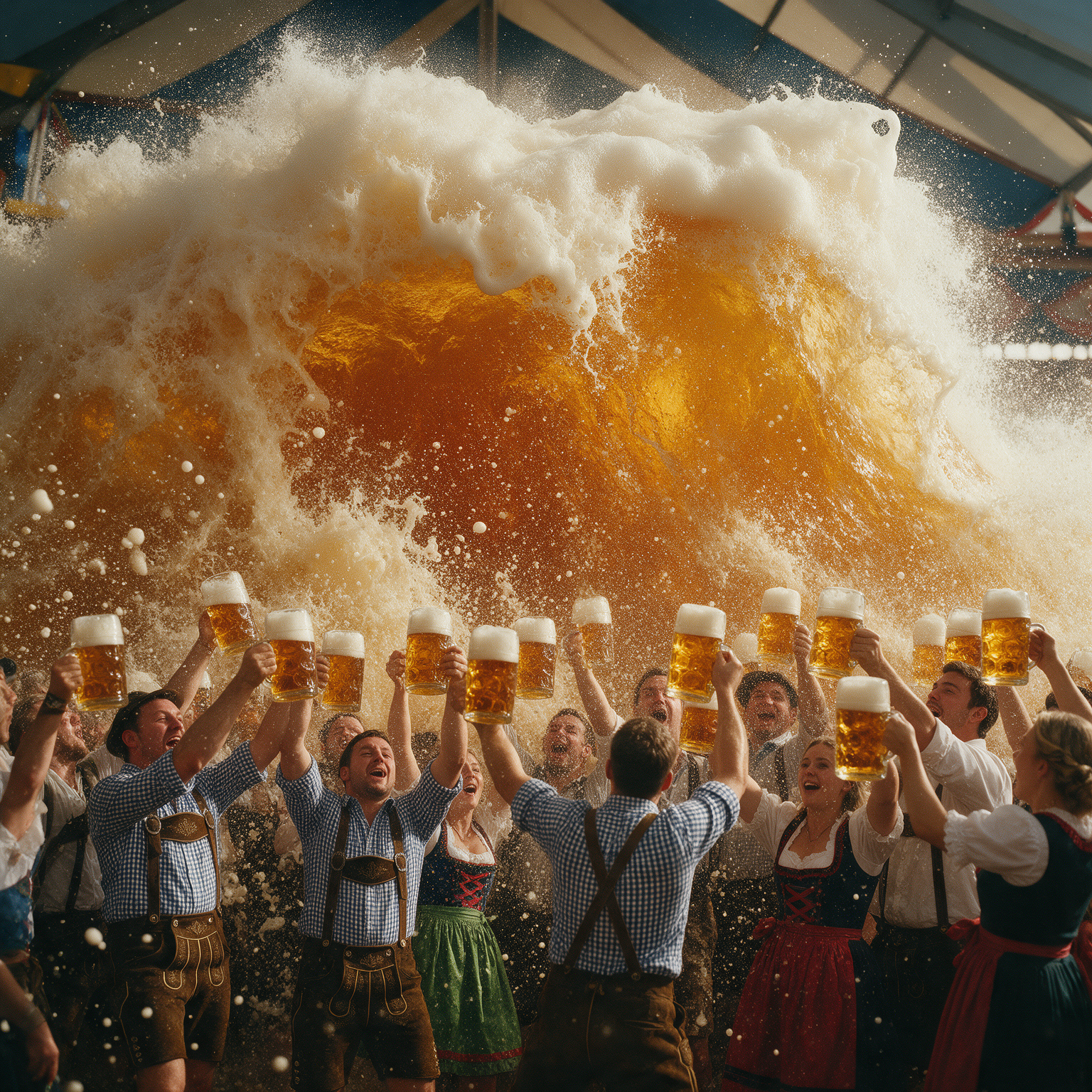 Una ciudad de 16 días y millones de litros de cerveza: el milagro logístico del Oktoberfest