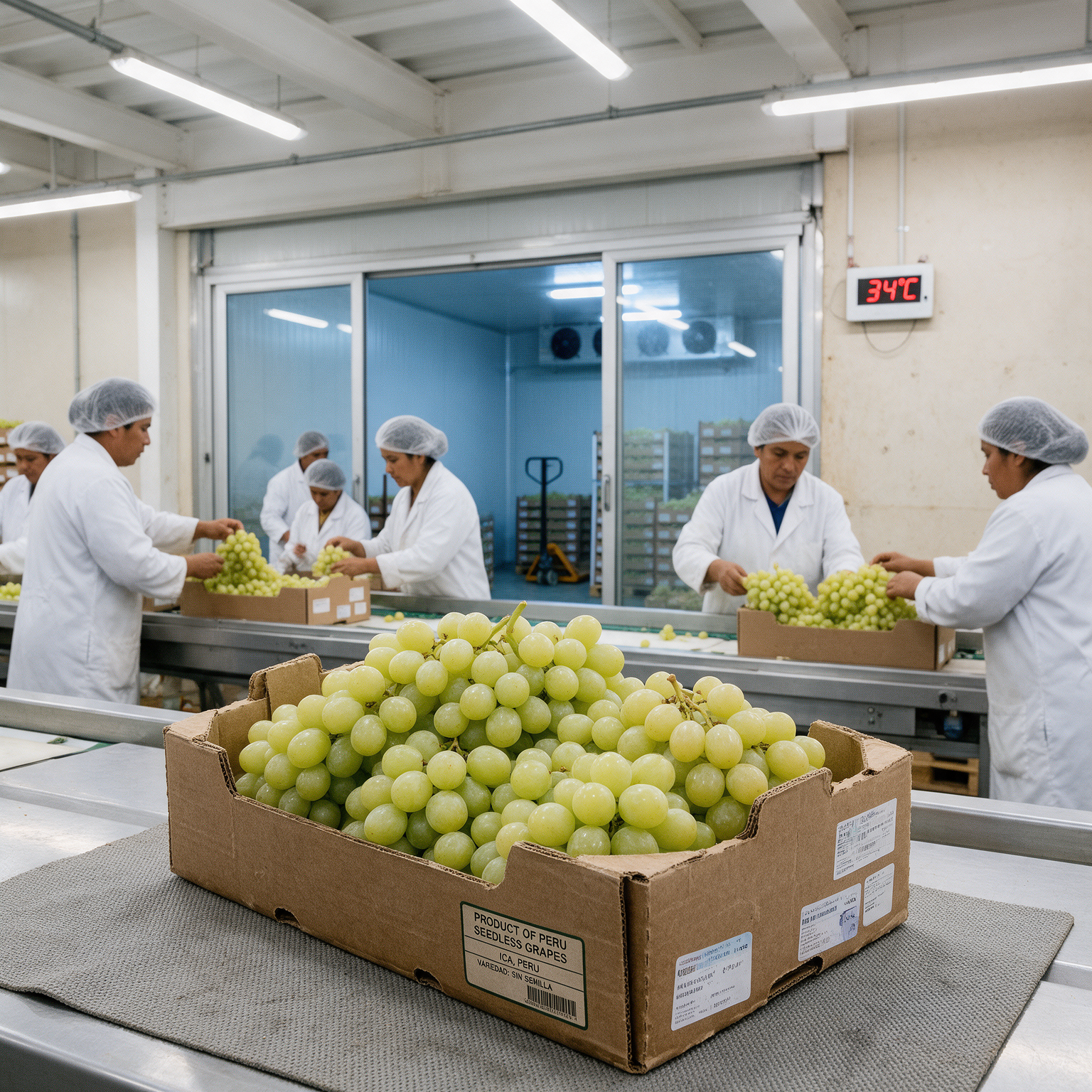 El arancel de 12,5% empuja la uva de mesa fuera de EE.UU.