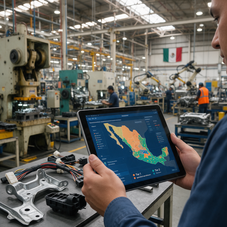 ¿Dónde están los proveedores automotrices que México necesita?